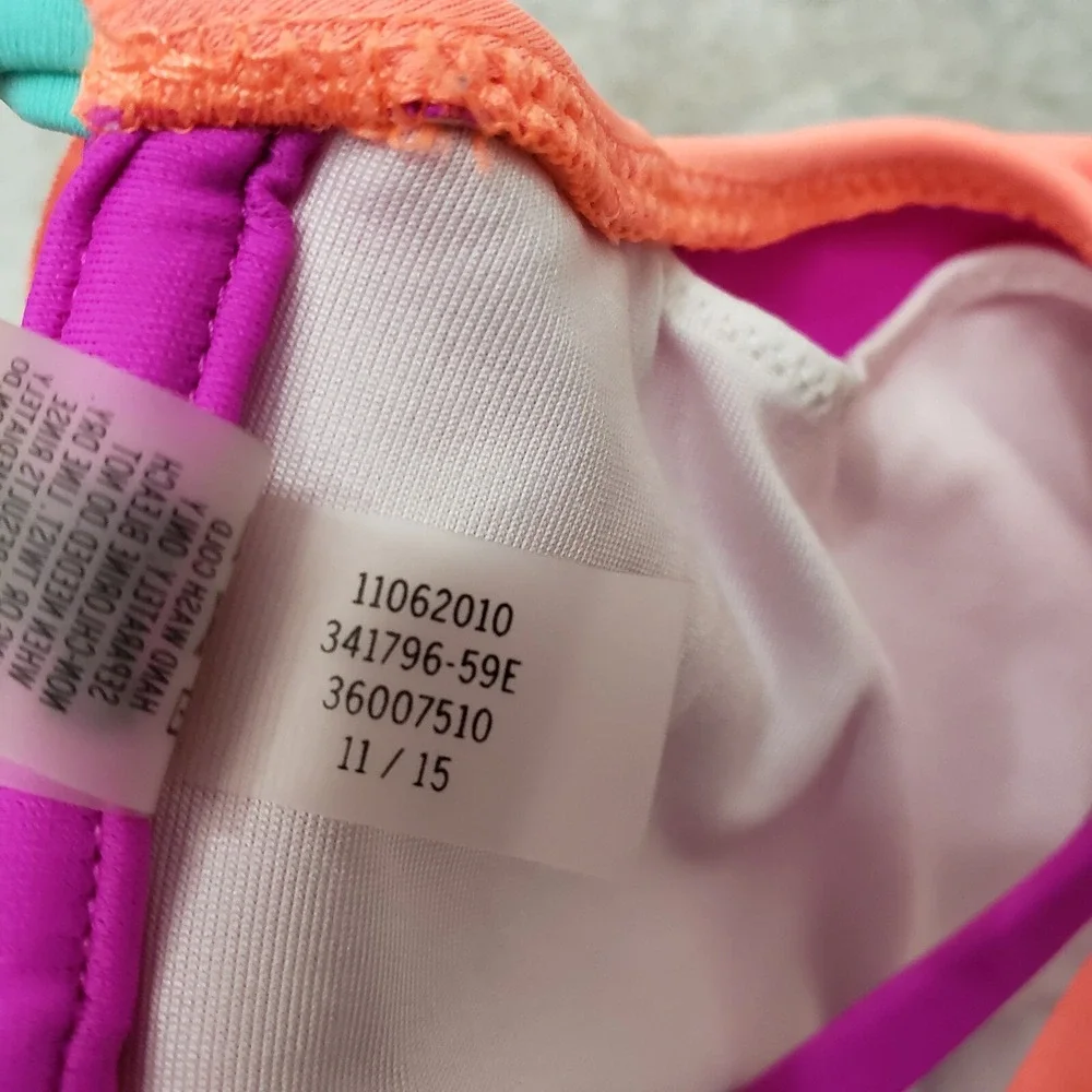 Victoria's‎ Secret Swimwear Top Womens XS Orange